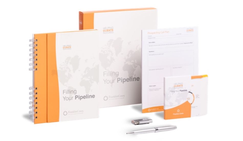 Helping Client Succeed : Filling Your Pipeline This program employs an expert-designed playbook process to help sales professionals apply what they learned over the course of 12 weeks to ensure sustained behavior change.