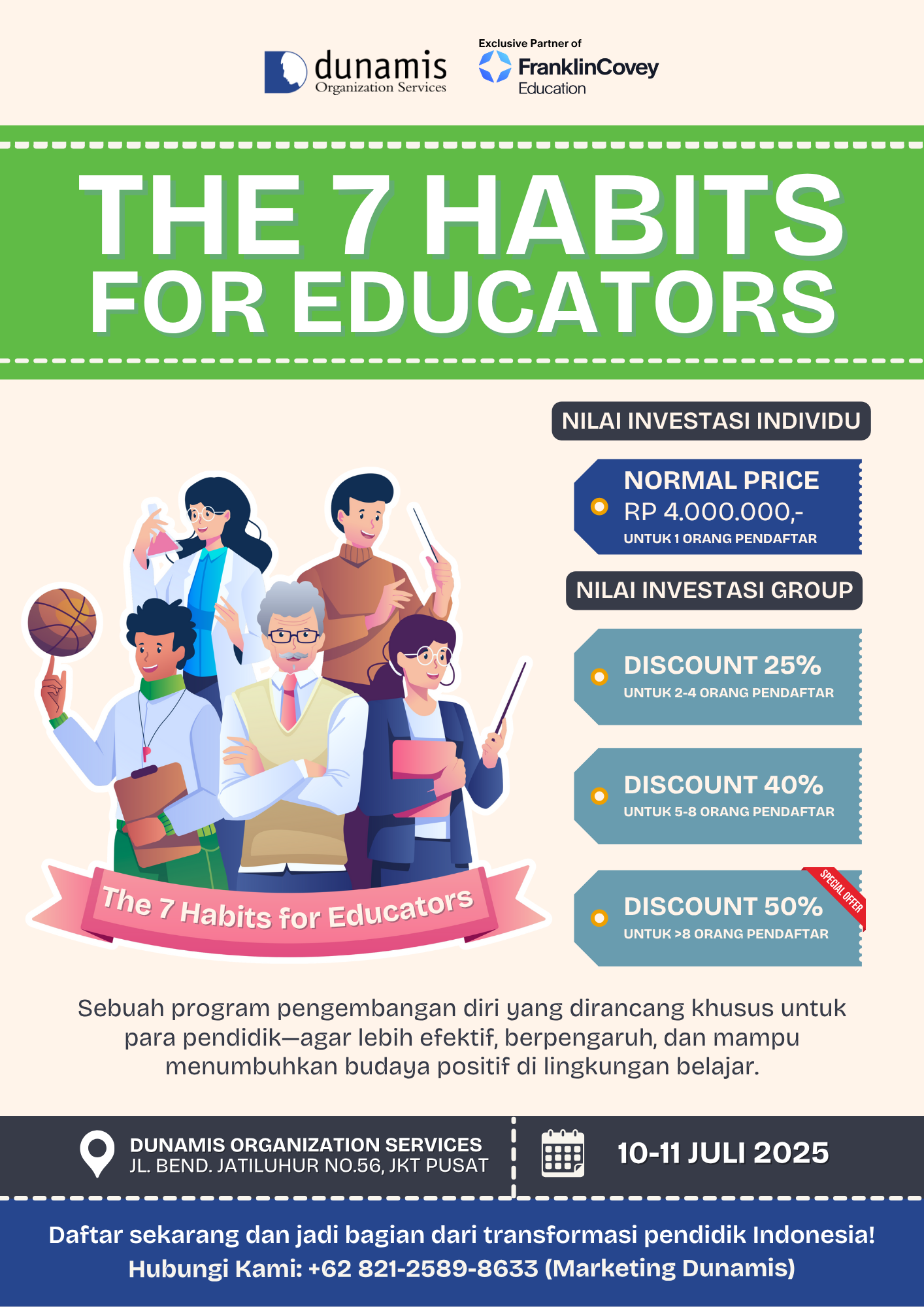 Cover 7H Educators Juli 2025