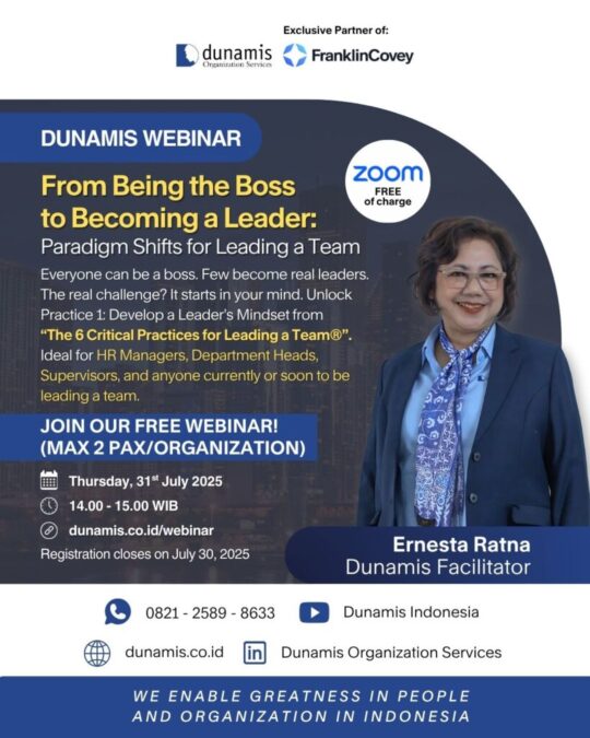 Webinar 31 Juli 2025